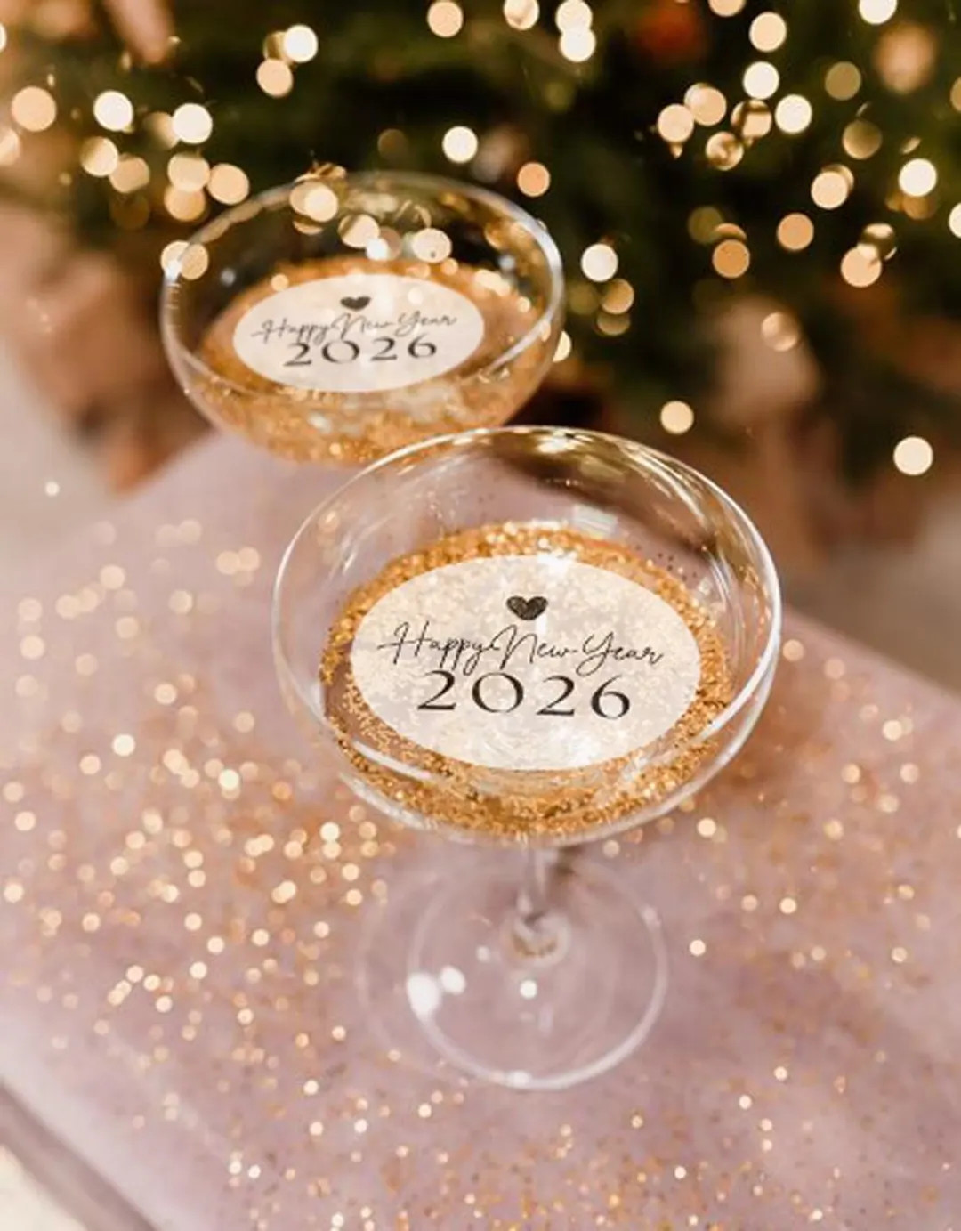 Edible New Years Eve Drink Decorations, Happy New Year 2026, Drink Toppers, Edible Drink Decor, W... | Etsy (US)