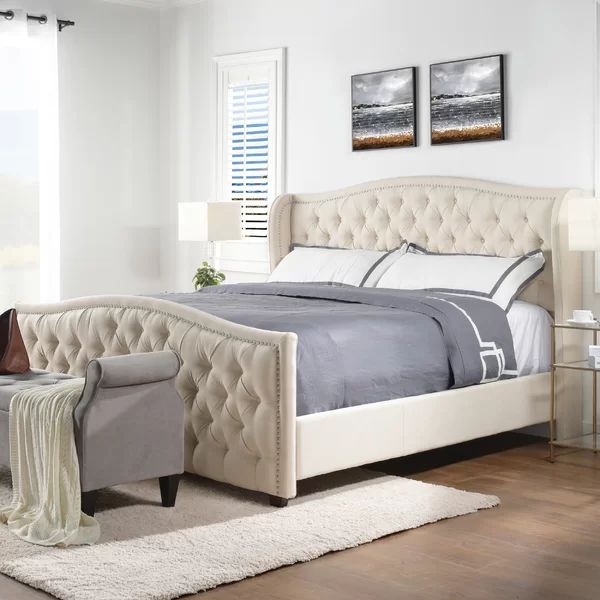 Marlon Upholstered Standard Bed | Wayfair North America