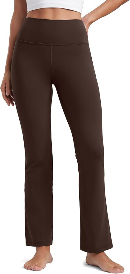 CRZ YOGA Womens Butterluxe High Waist Flare Pants 29" / 30.5" / 32" / 33.5" - Yoga Bootcut Wide L... | Amazon (US)