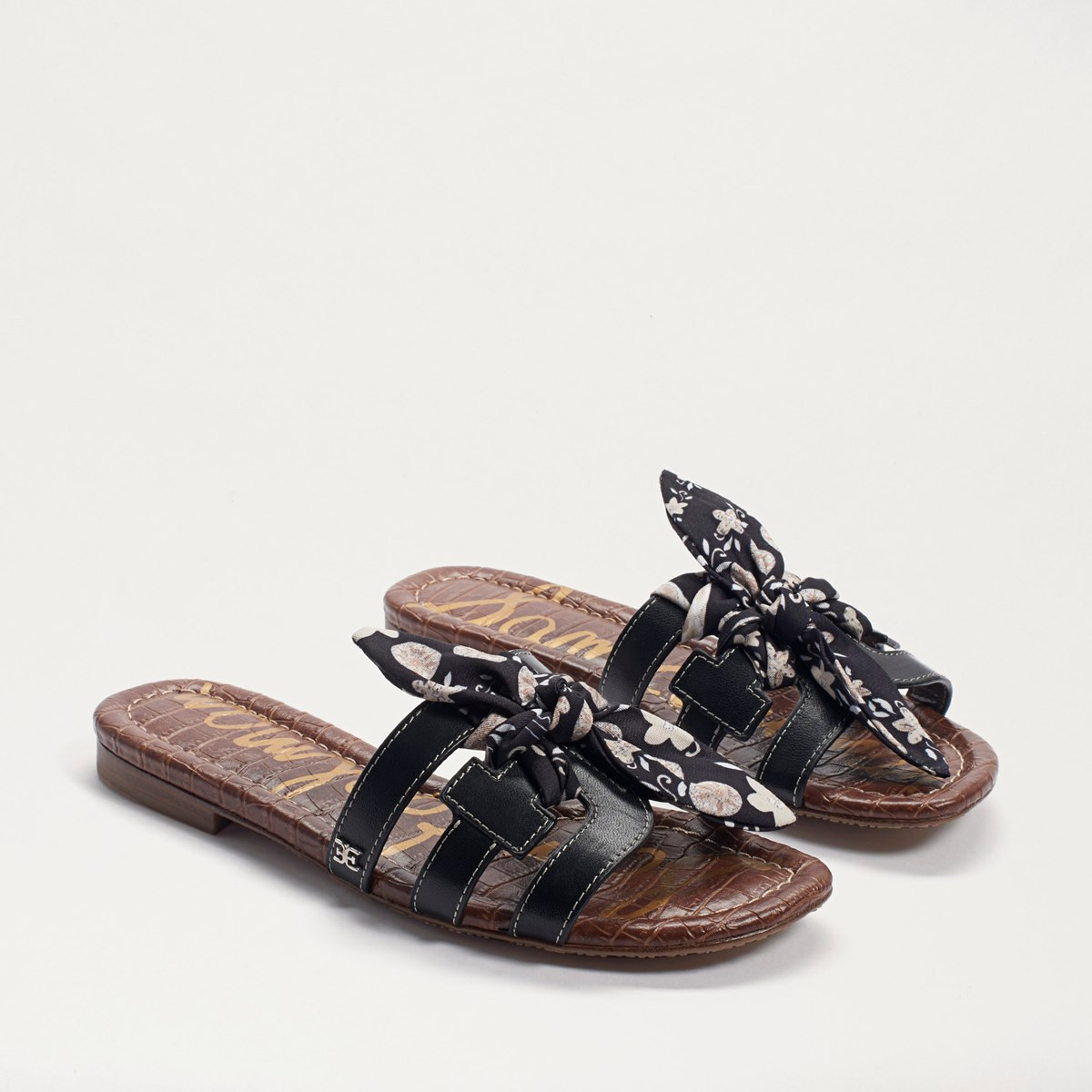 Bay 12 Silk Bow Slide Sandal | Sam Edelman