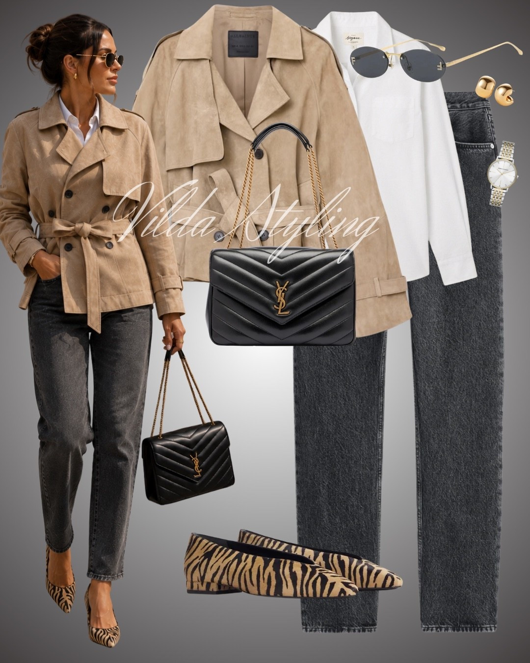 Effortless fall layers 🤎 A chic neutral trench paired with dark denim, a crisp white shirt, and statement accessories. The perfect mix of classic and elevated for everyday fall style.

#LTKStyle #LTKFashion #FallOutfits #FallStyle #CasualChic #ChicOutfits #NeutralStyle #TrenchCoatStyle #DenimStyle #EverydayStyle #ClassicStyle #FallFashion #OutfitInspiration #StreetStyle #AutumnOutfits

#LTKautumn #LTKjeans #LTKbag