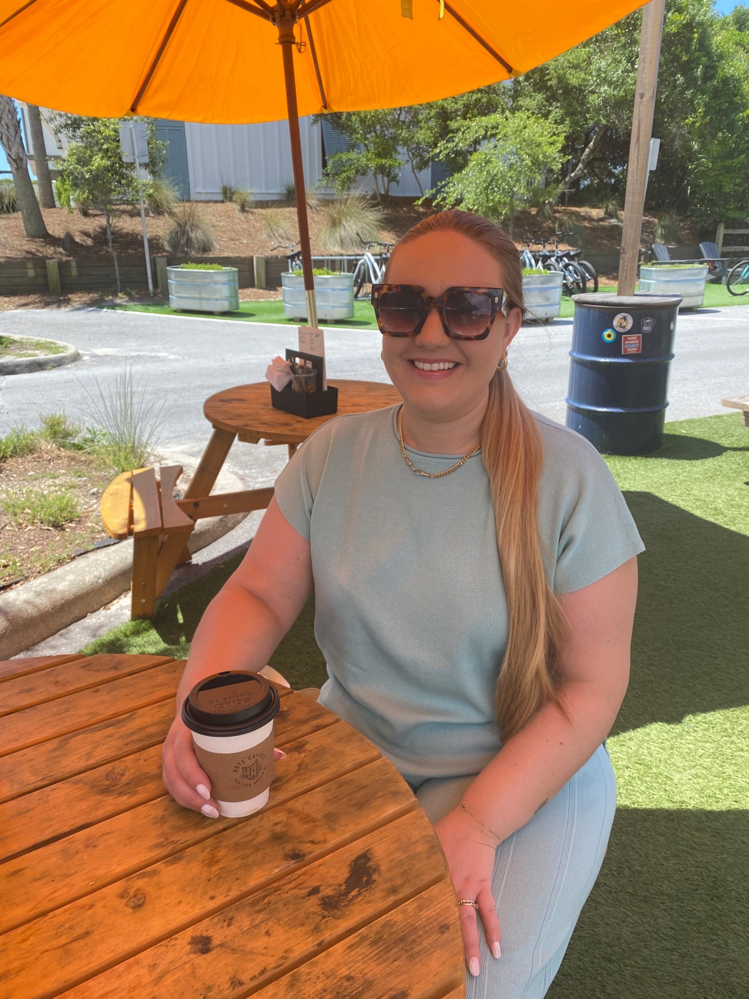 Matching set, Amazon set, beach vacation, travel set, lounge set, errands outfit, summer sandals, slide sandals, daisy nails, summer nails, press on nails, gold necklace, chain necklace, electric picks

#LTKFindsUnder50 #LTKSummerEdit #LTKTravel