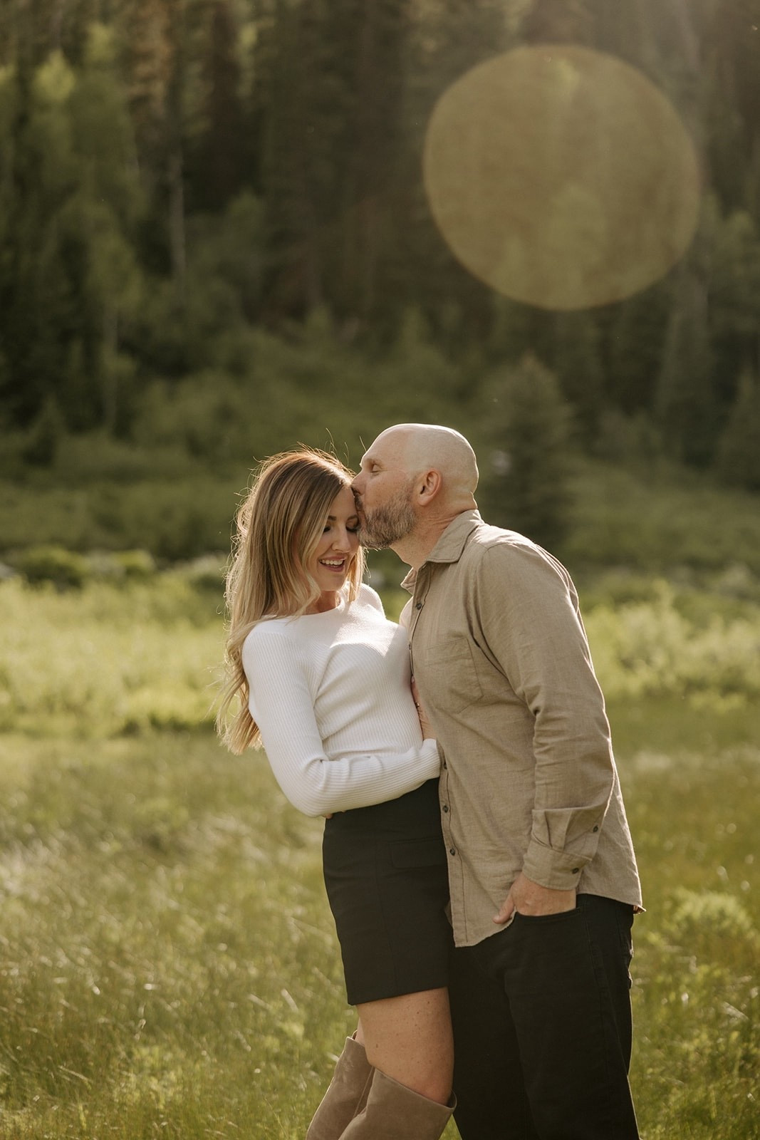 Family photos but make it cute cute. I’m wearing a size small top, size 2 skirt, & these boots are TTS - the comfiest ever. Kipp’s in his usual size L top & 34x32 pants. If you’re planning family pictures soon, this is your reminder that neutral doesn’t have to mean boring. Mix up the textures & keep the setting in mind. 

Photo by Tylar Brooke Photography 

family photo outfits – neutral family picture style – what to wear for family photos – outdoor summer photo outfit – family picture outfit inspo – neutral coordinated outfits – boots with skirt outfit – long sleeve sweater top – mens neutral photo outfit – casual family photo looks – family photos in the mountains – couple photo outfit ideas – classic family style – family photo looks – summer family photo style - engagement photo inspo 


#LTKSummerEdit #LTKFamily #LTKStyleTip
