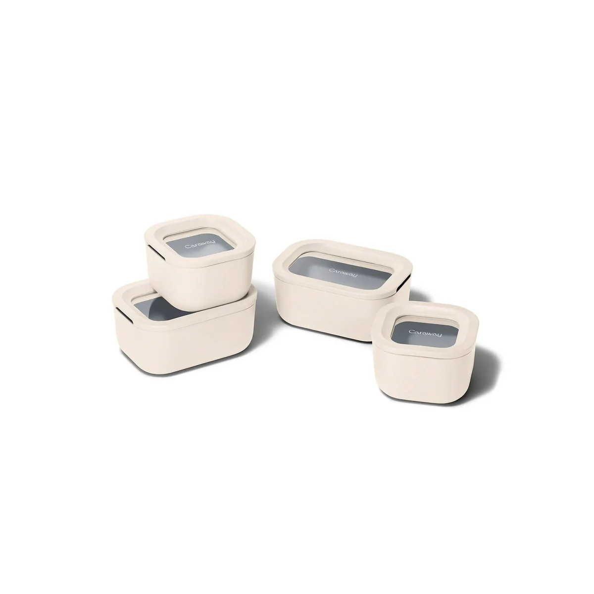 Caraway 9pc Mini Food Storage Set Cream | REBEL (formerly Rebelstork)