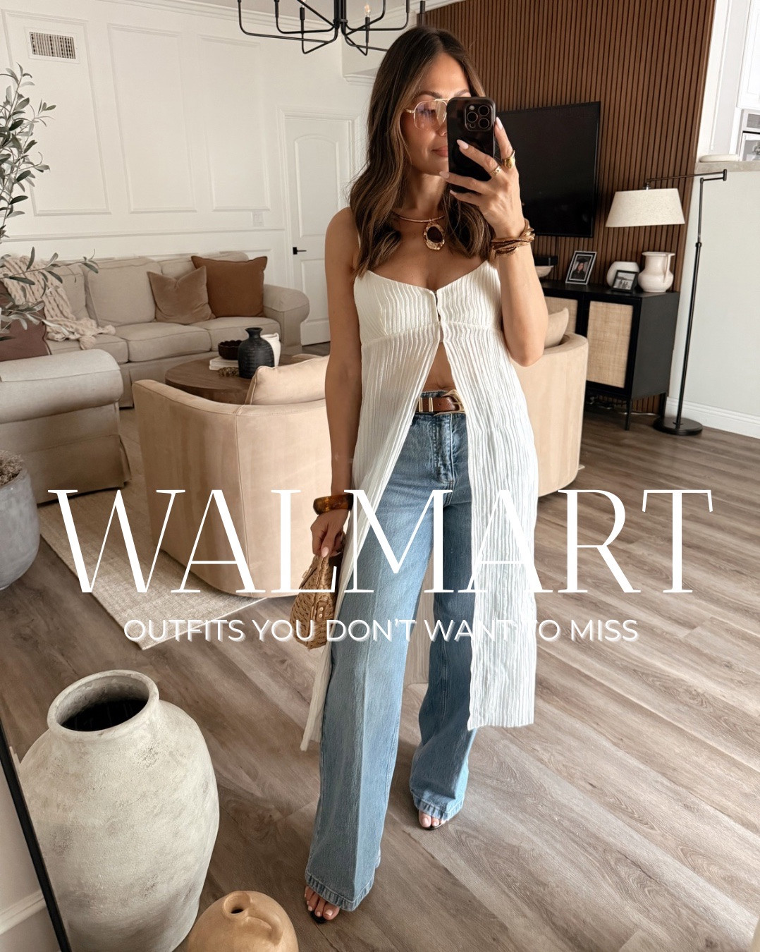 Walmart outfits you DONT want to miss 🤌🏻🤌🏻🤌🏻 the last set has me in a chokehold! Perfect for days where you’re on the go but still want to look put together 
Sizing info:
Look 1 
White tee: XS
Wide leg jeans :2
Look 2/3
Dresses: XS
Look 4
Tank top: medium
Wide leg jeans :2
Look 5
Denim shorts jumpsuit : small 
Look 6
Pink hoodie: small
Skort: XS
IM
5’4”/130

#LTKOver40 #LTKootd #LTKU