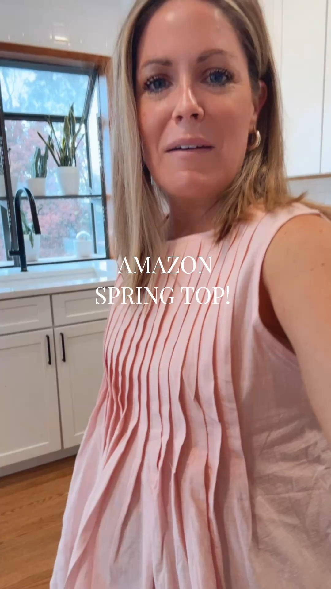 Amazon Spring & Summer Top! Wearing an XS. On sale for $20! Lots of other great colors. 

#LTKootd #LTKPetite #LTKSaleAlert