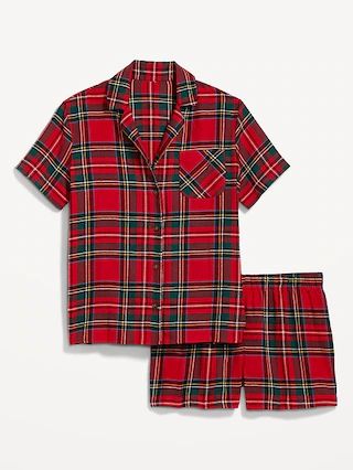 Flannel Pajama Set for Women | Old Navy (US)
