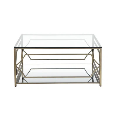 Emmett Square Mirrored Coffee Table | Wayfair North America