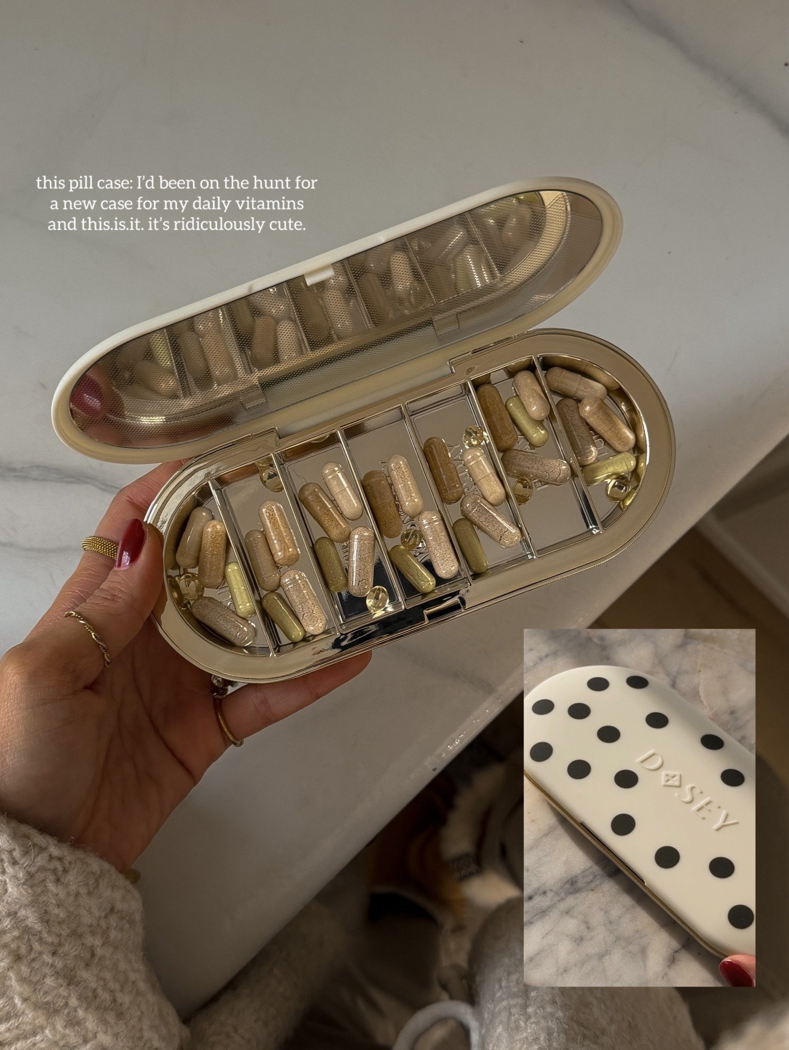 The actual prettiest pill case! 