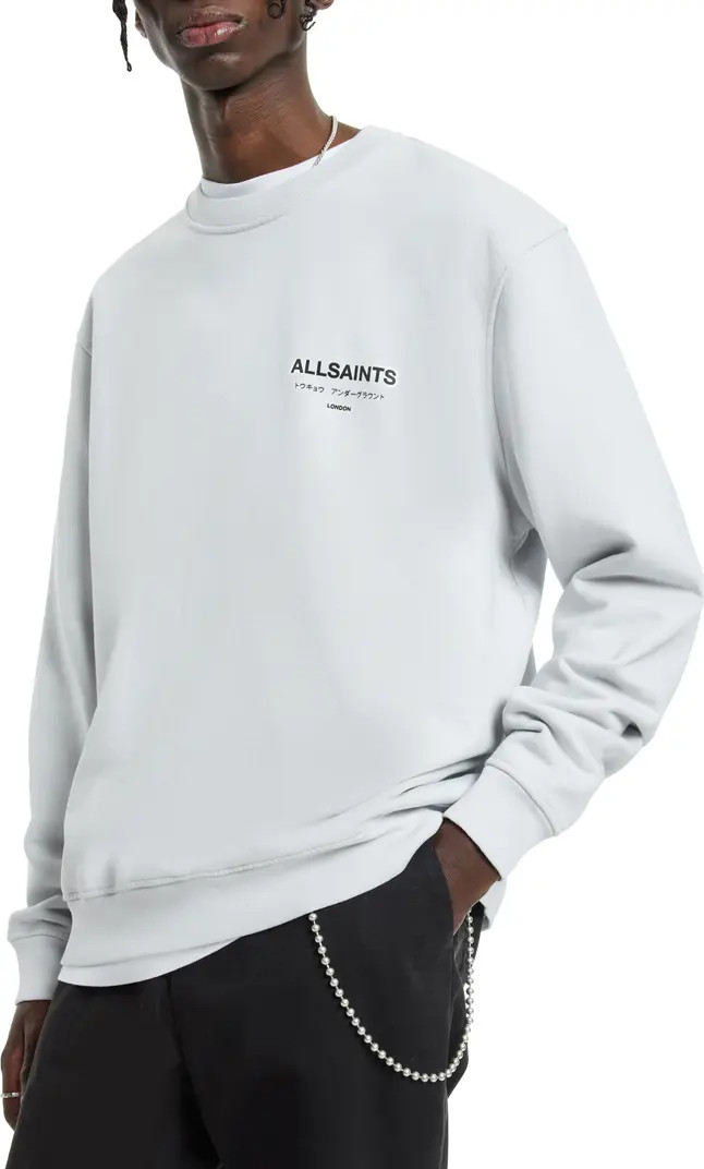 Underground Logo Organic Cotton Graphic Sweatshirt | Nordstrom