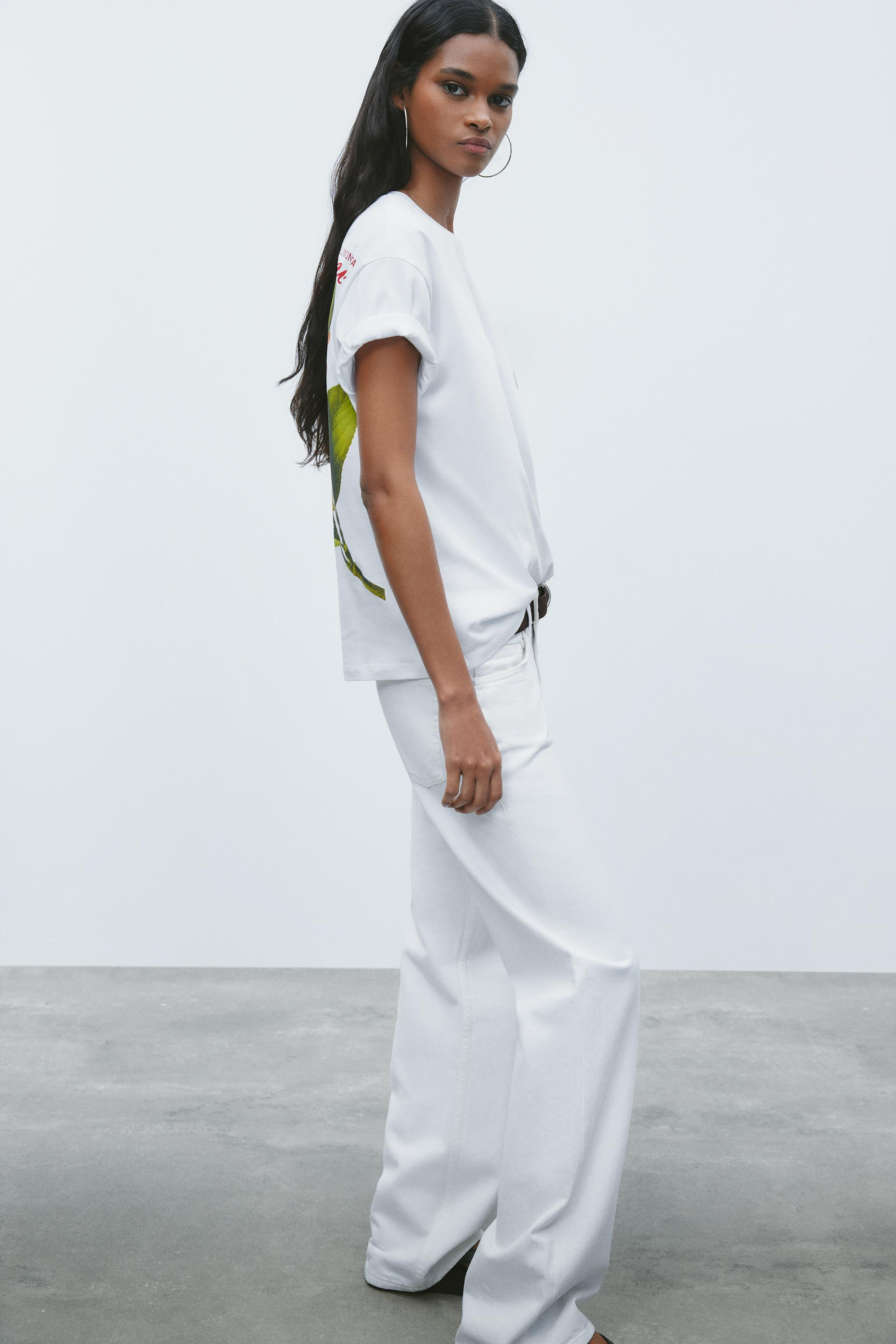 PANCRACE BESSA LEMON PRINT T-SHIRT | Zara UK