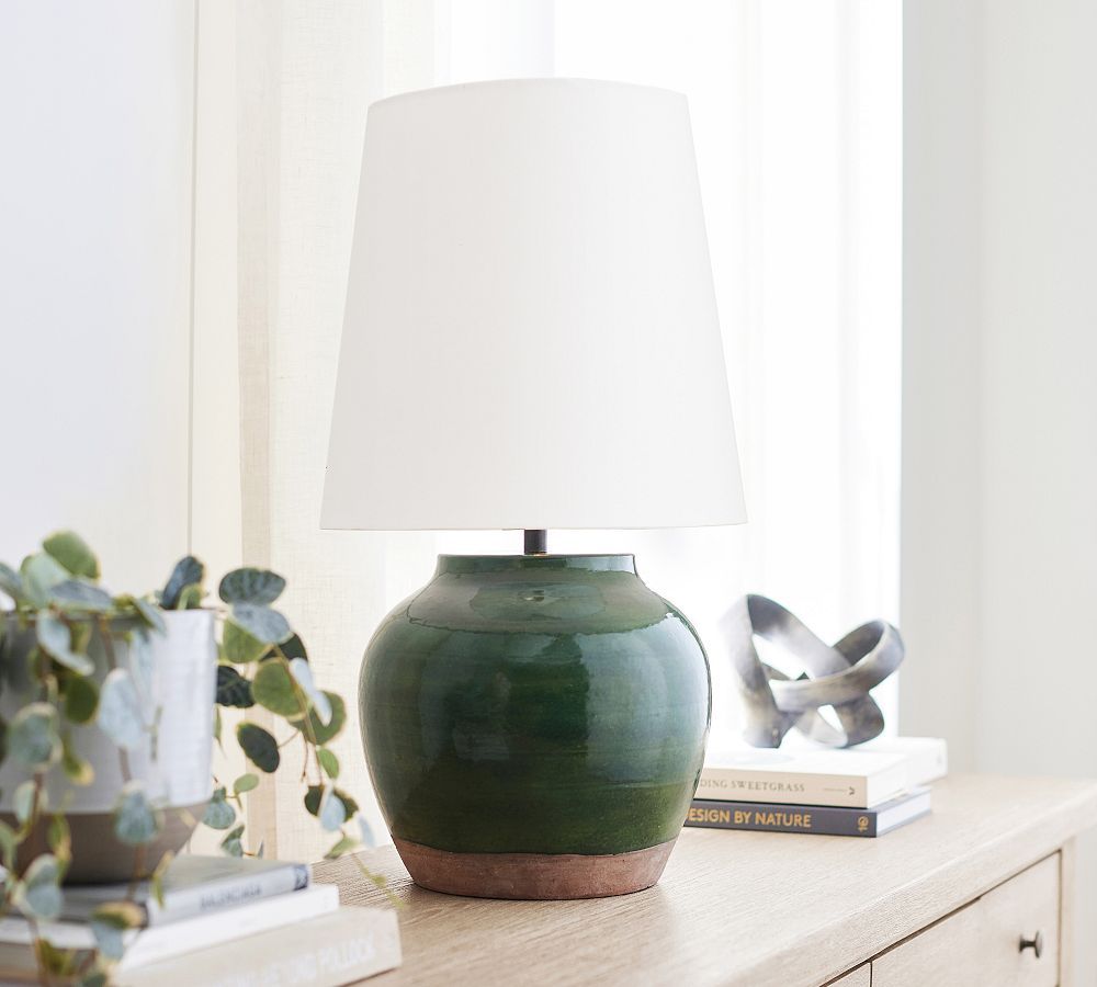 Miller Ceramic Bedside Lamp | Pottery Barn (US)