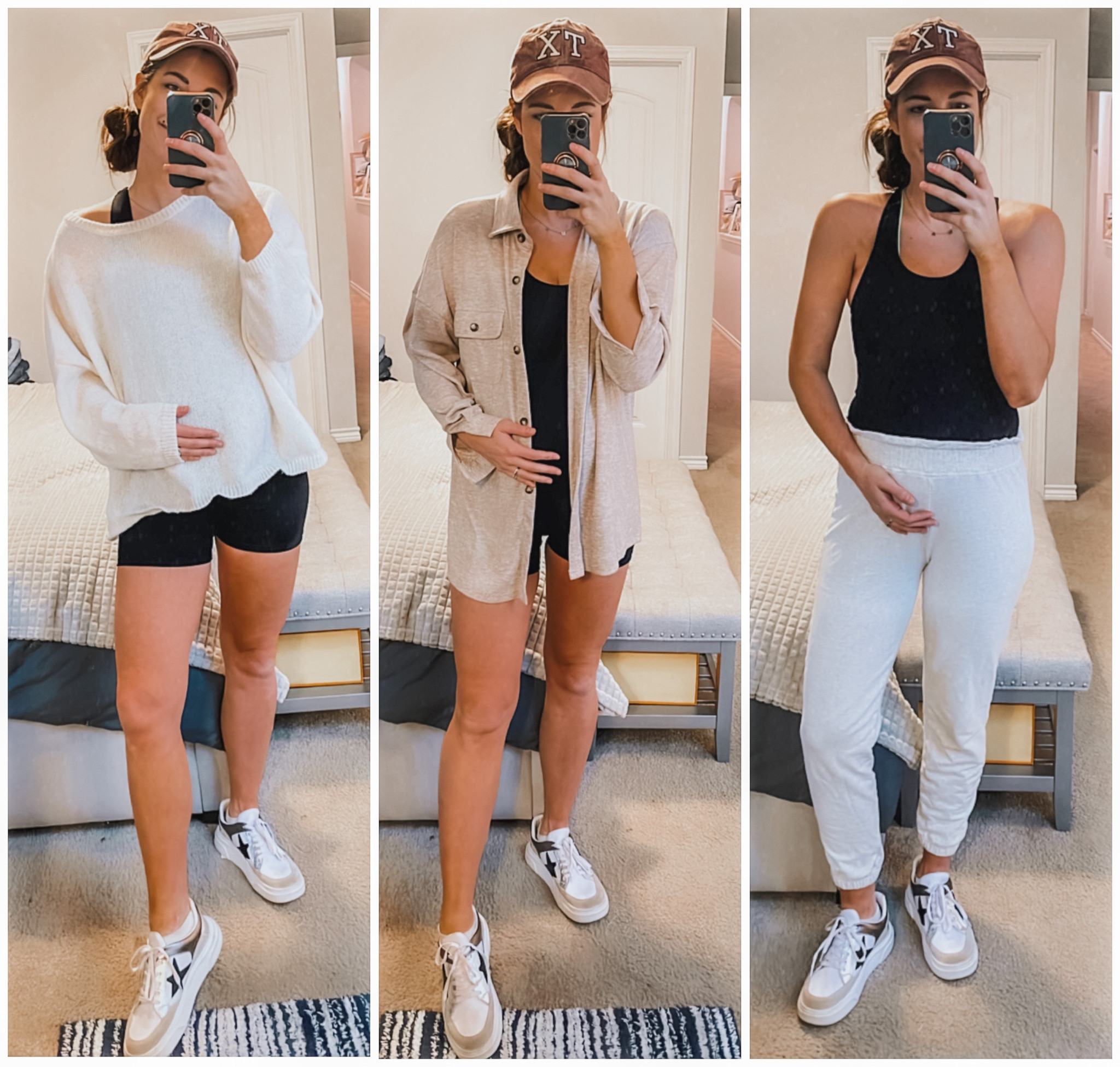#bumpfriendly #athleticonesie 

#LTKbump #LTKSale #LTKunder100