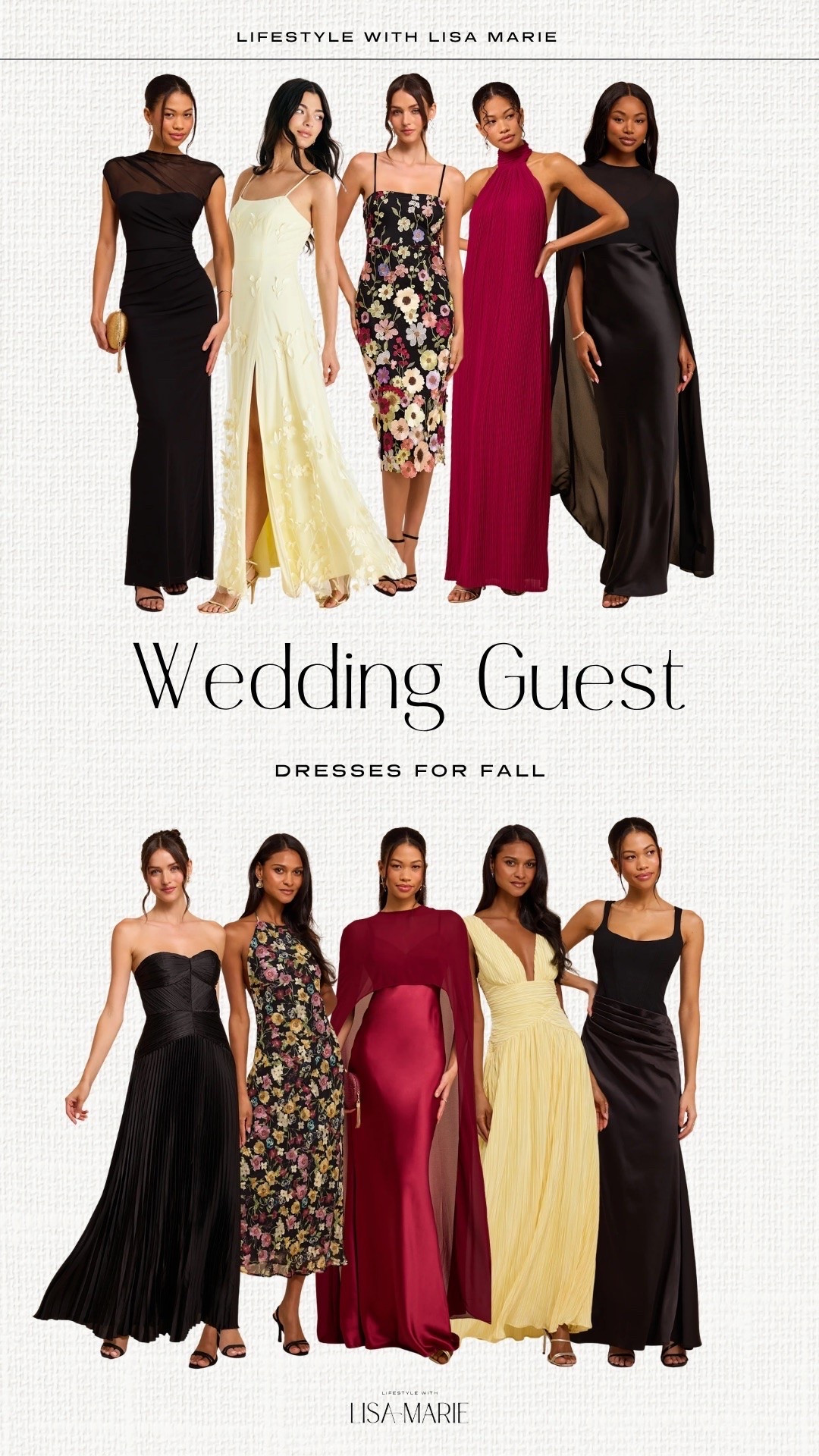 Wedding guest dresses for fall! Cocktail dresses. Black tie-optional dresses. Dresses with shawls and capes. Fall floral fancy dresses. Black elegant dresses. Silk, chiffon and satin dresses. Midi and maxi dresses for events.

#LTKWedding #LTKPetite #LTKSeasonal