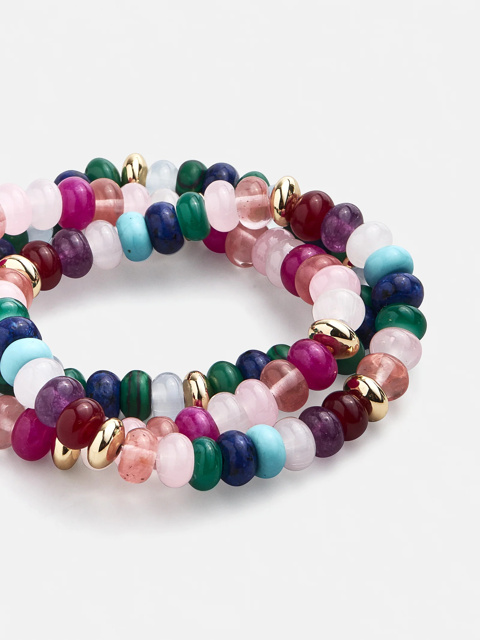 Marjorie Beaded Bracelet - Dark Multi | BaubleBar