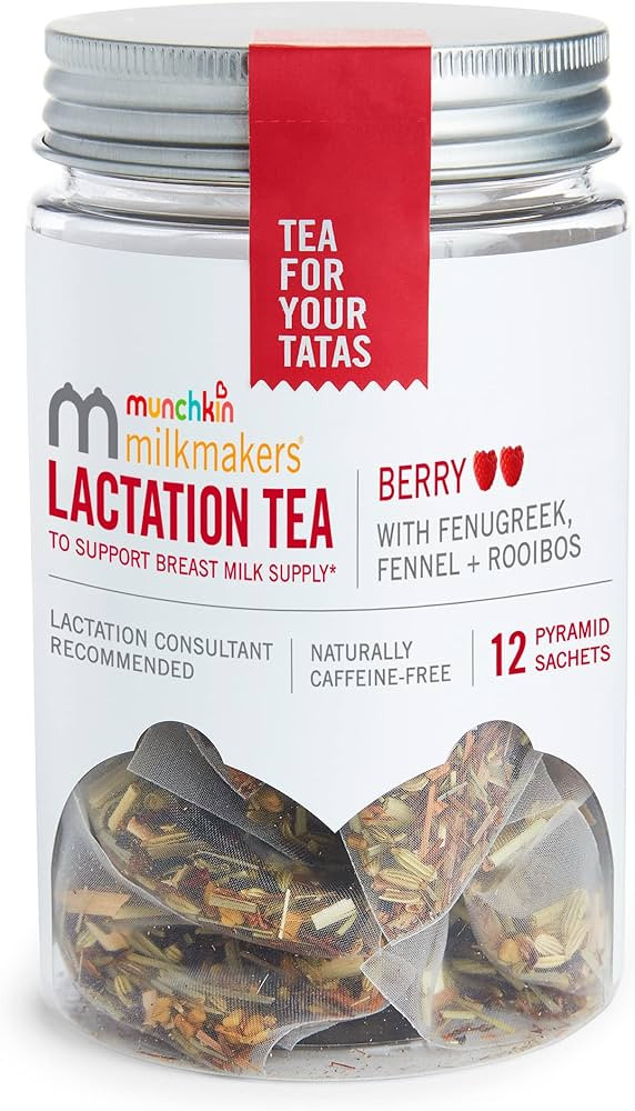 Munchkin® Milkmakers® Lactation Tea, Berry, 12 Count | Amazon (US)