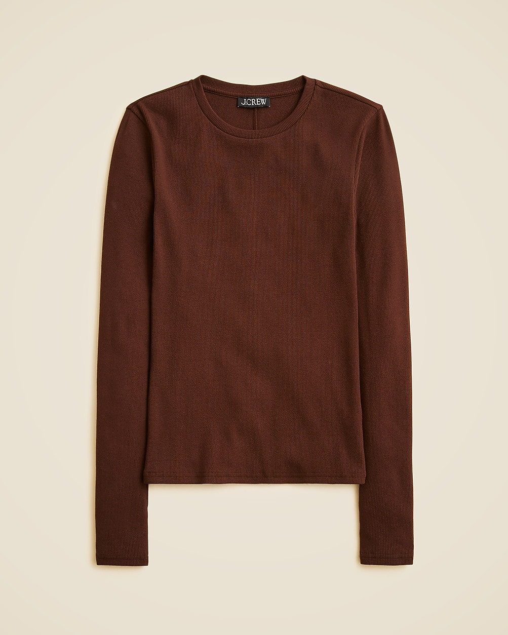 Perfect rib long-sleeve T-shirt | J. Crew US