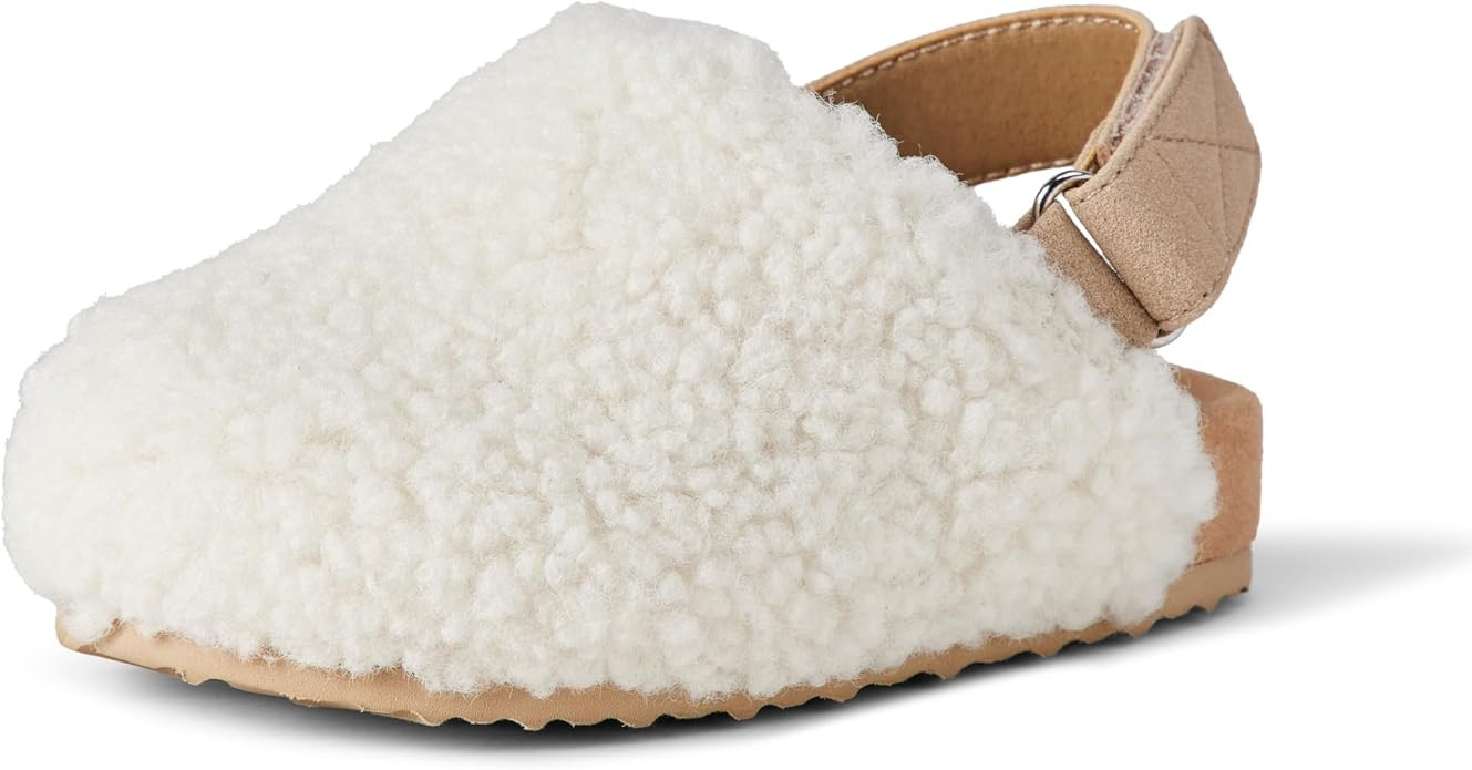 Amazon Essentials Unisex Kids' Comfort Clogs with Faux Shearling Lining | Amazon (US)