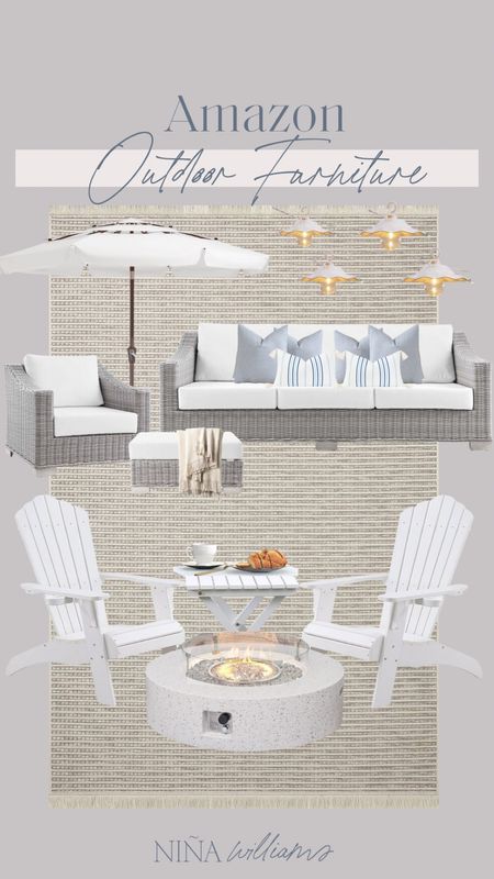 Amazon Outdoor Living! Outdoor wicker furniture - outdoor entertaining must haves - outdoor hanging lights - outdoor fire pitt

#LTKHome #LTKStyleTip