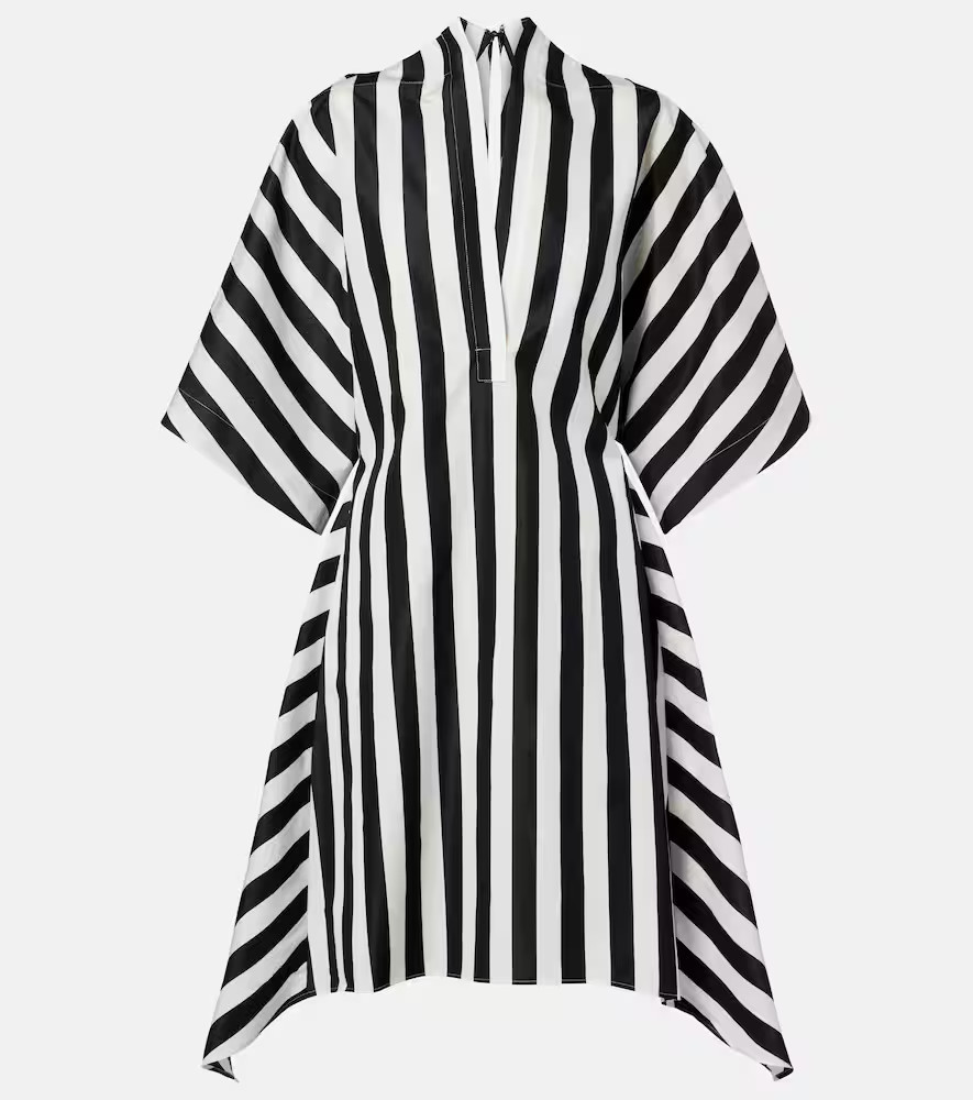 Jacquemus Moisson striped cotton and silk tunic | Mytheresa (UK)