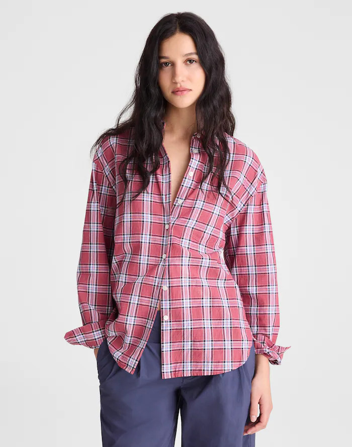 The Easy Shirt in Poplin | Madewell