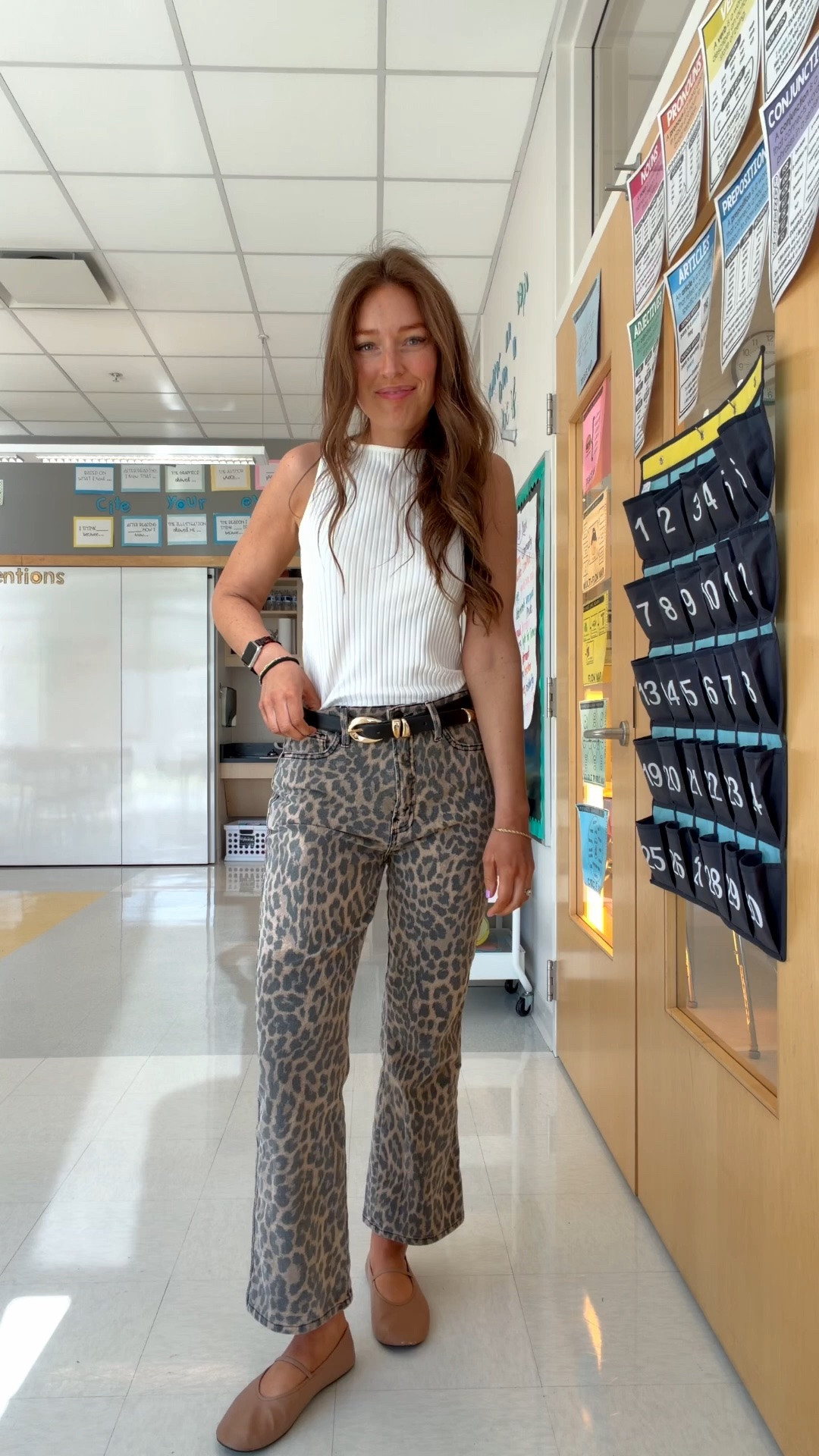 Outfits of the week / teacher outfits / leopard pants / work wear / jeans / sneakers

#LTKootd #LTKgrwm #LTKmomlife