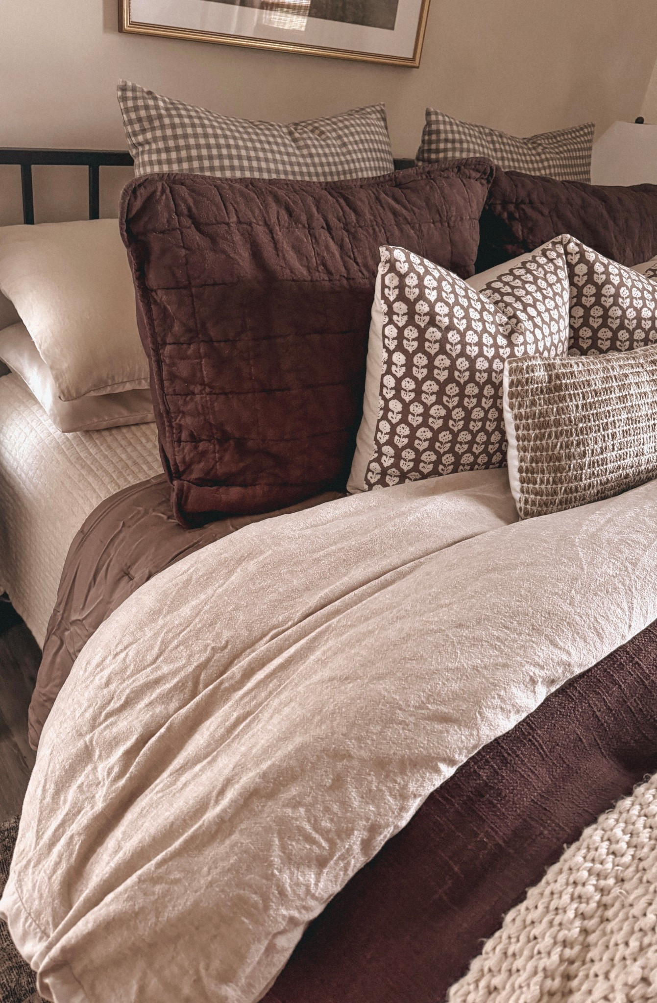 more is more when it comes to bedding 💤

also apparently a walking @target ad 😜 

target, target home, bedding, brown bedding, casaluna, throw, texture, organic modern, brown, beige, bed

#LTKHome #LTKStyleTip