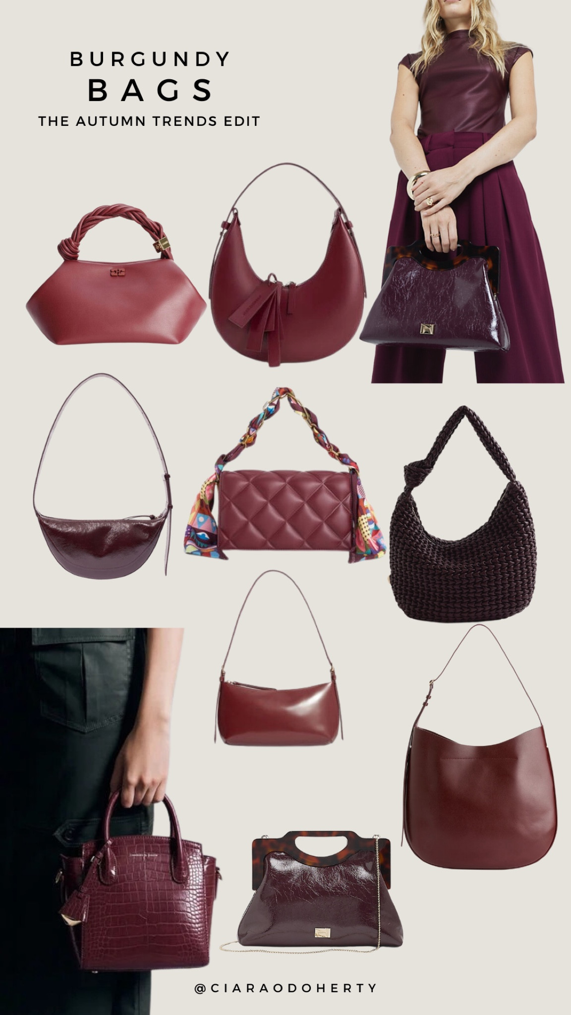 My favourite burgundy bags for autumn 🍒🍇🍷🌹🥀

#LTKeurope #LTKireland #LTKbag