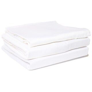White Rayon from Bamboo Bed Sheet Set (King - Traditional) | Overstock