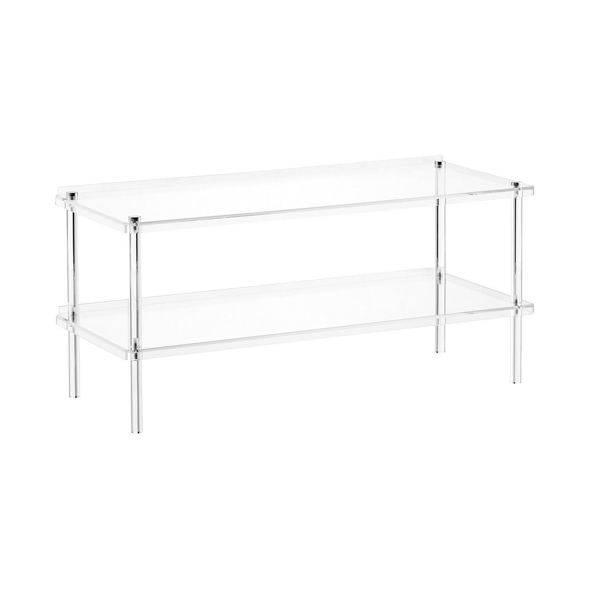 The Container Store Luxe Acrylic Shoe Rack | The Container Store