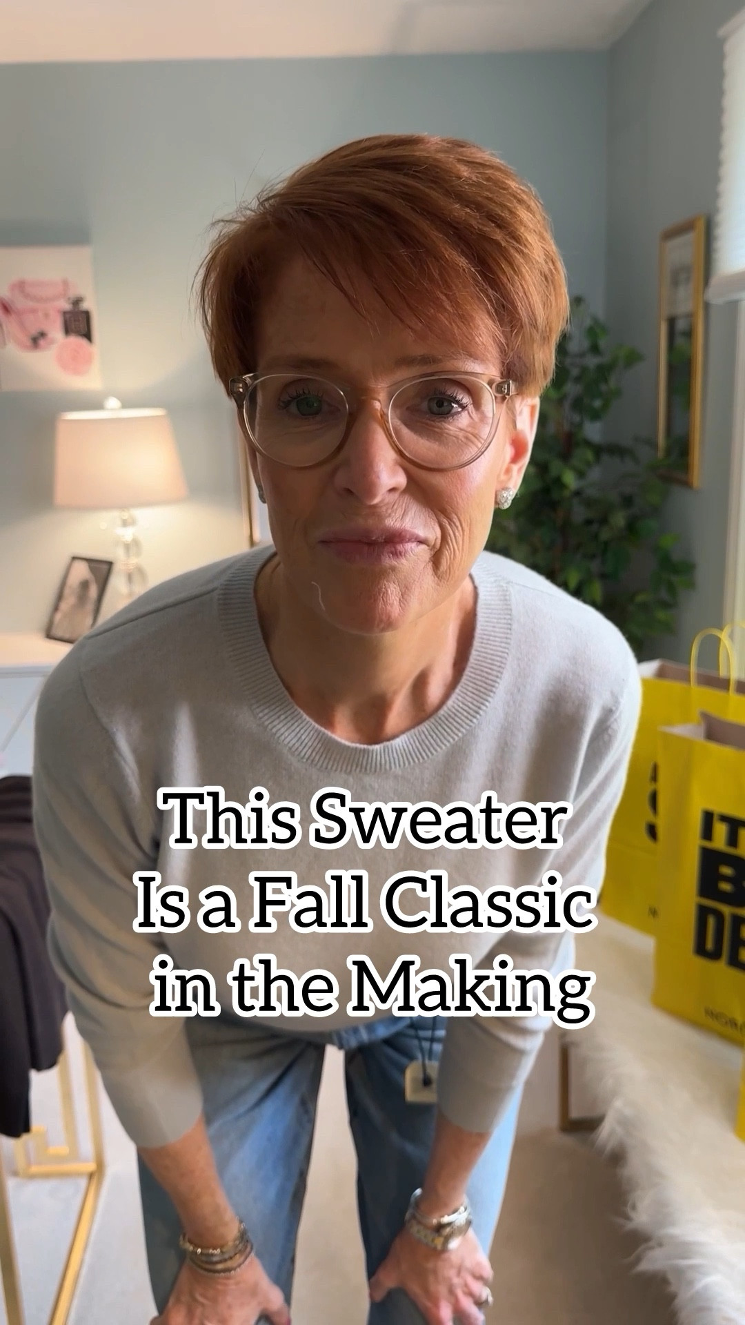 Cashmere Sweater, Everyday Fall Style

This light blue cashmere sweater is a timeless essential from the Nordstrom Anniversary Sale. In this video, I’m styling a lightweight crewneck cashmere sweater in a beautiful soft blue—an easy, elevated piece that works now and later. I’ve paired it with my go-to light wash baggy dad jeans for a casual, tall-friendly outfit that’s perfect for early fall. Whether you're building a capsule wardrobe or looking to upgrade your basics, this look delivers comfort and polish for women over 40. This is video 4 of 12 in my NSale try-on series.

The Nordstrom Anniversary Sale is now open to everyone—items like this tend to go fast, especially in popular colors and sizes.

light blue cashmere sweater, Nordstrom try-on NSale, fall outfit over 40, cashmere crewneck outfit, tall-friendly style, classic casual fashion
 #nsale2025 #nordstromtryon #over40style #shorts #viralshorts


Cashmere Sweater, Everyday Fall Style #shorts, light blue cashmere sweater Nordstrom, fall try-on NSale 2025, casual outfit over 40, a tall drink of style, tall-friendly fashion try-on


#LTKSaleAlert #LTKOver40 #LTKStyleTip