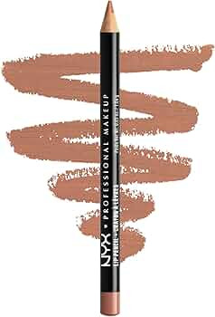 NYX PROFESSIONAL MAKEUP Slim Lip Pencil, Long-Lasting Creamy Lip Liner - Natural | Amazon (US)