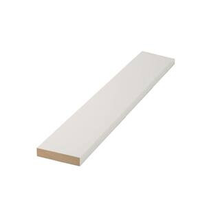 FINISHED ELEGANCE 1 in. x 4 in. x 8 ft. MDF Molding Boards 10003222 - The Home Depot | The Home Depot