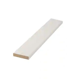 FINISHED ELEGANCE 1 in. x 4 in. x 8 ft. MDF Molding Boards 10003222 - The Home Depot | The Home Depot
