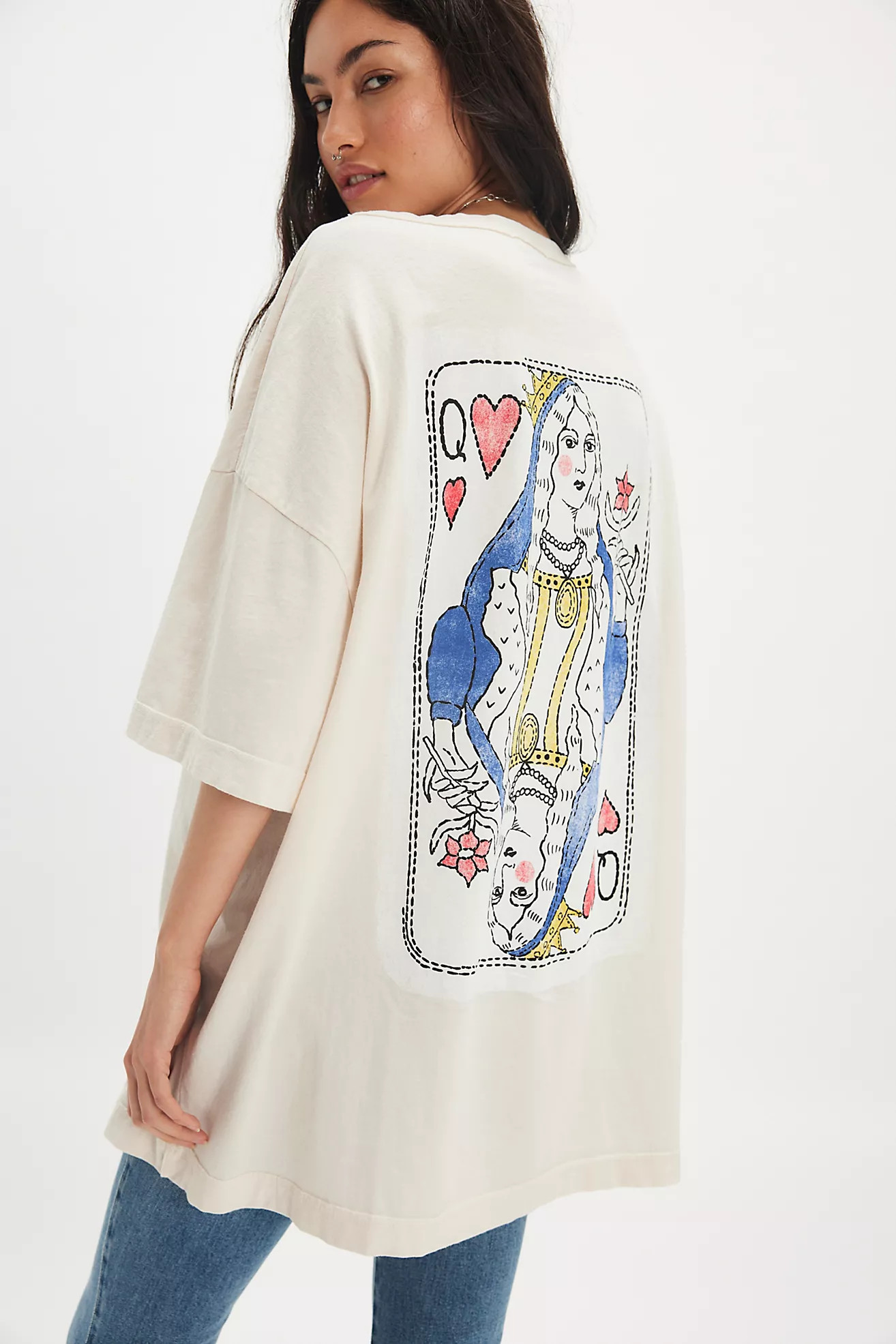 Ragabond Queen Of Hearts Tee | Free People (Global - UK&FR Excluded)