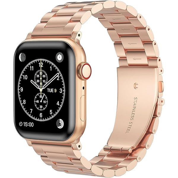Apple Watch Band - Rose Gold | Amazon (US)