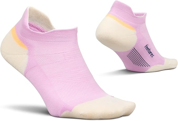Feetures Elite Max Cushion No Show Tab Ankle Socks - Sport Sock with Targeted Compression | Amazon (US)