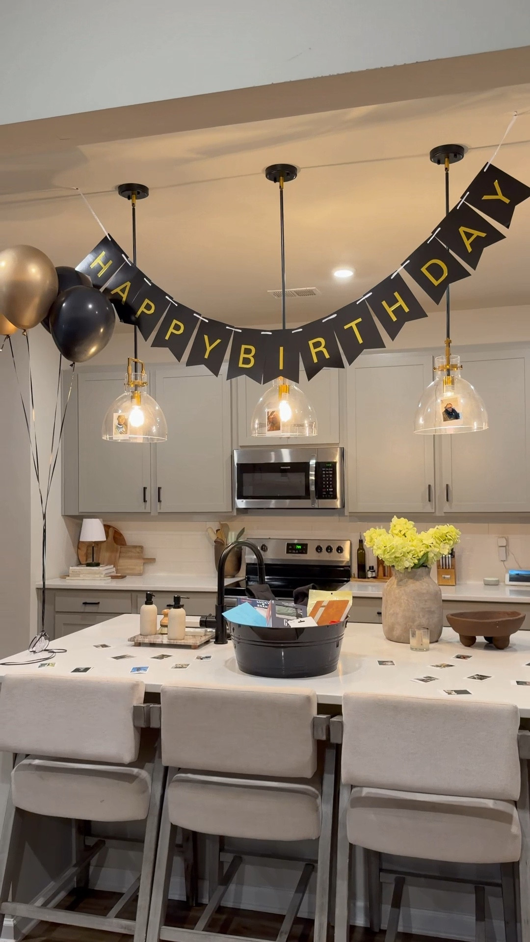 Who said you have to go out to make birthdays extra special?!🎂🥳

#birthdaysetup #partydecorationideas #birthdaydecor #husbandbirthday

#LTKHome #LTKdayinmylife