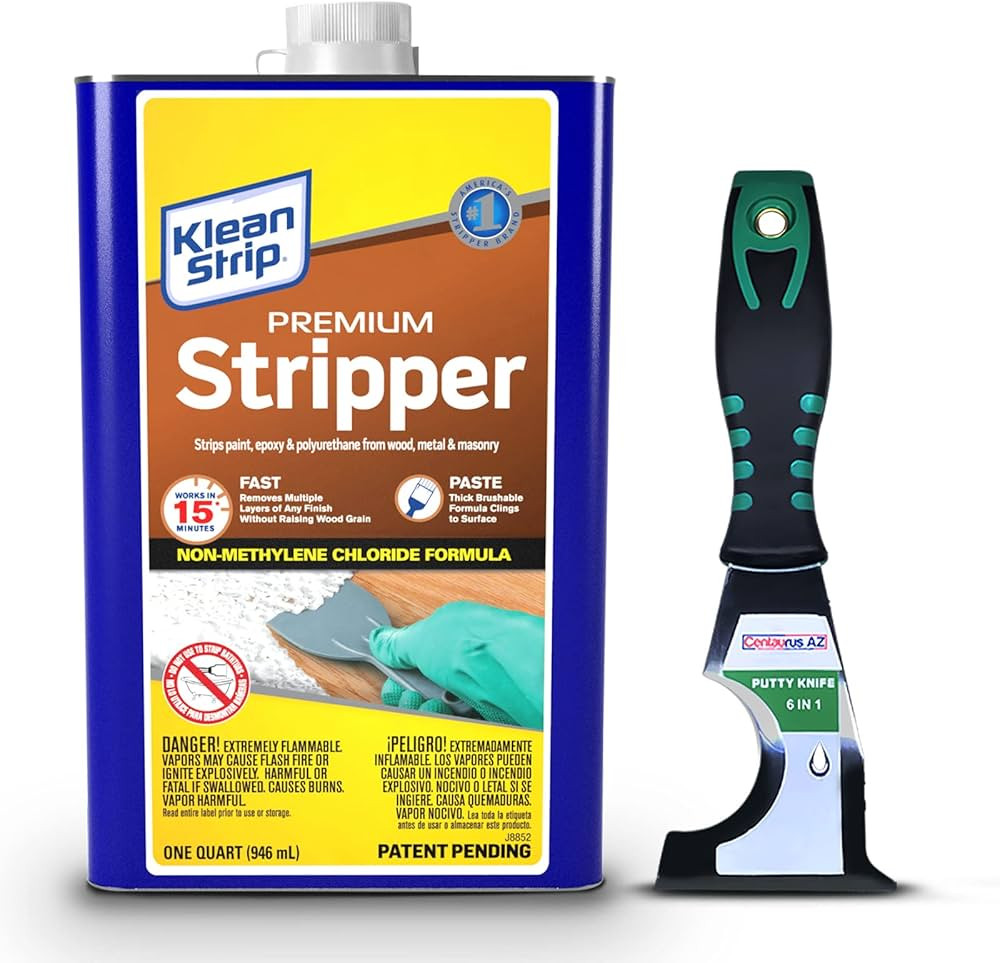 Klean Strip Premium Stripper Epoxy Polyurethane Varnish and Paint Remover for Wood Metal and Maso... | Amazon (US)
