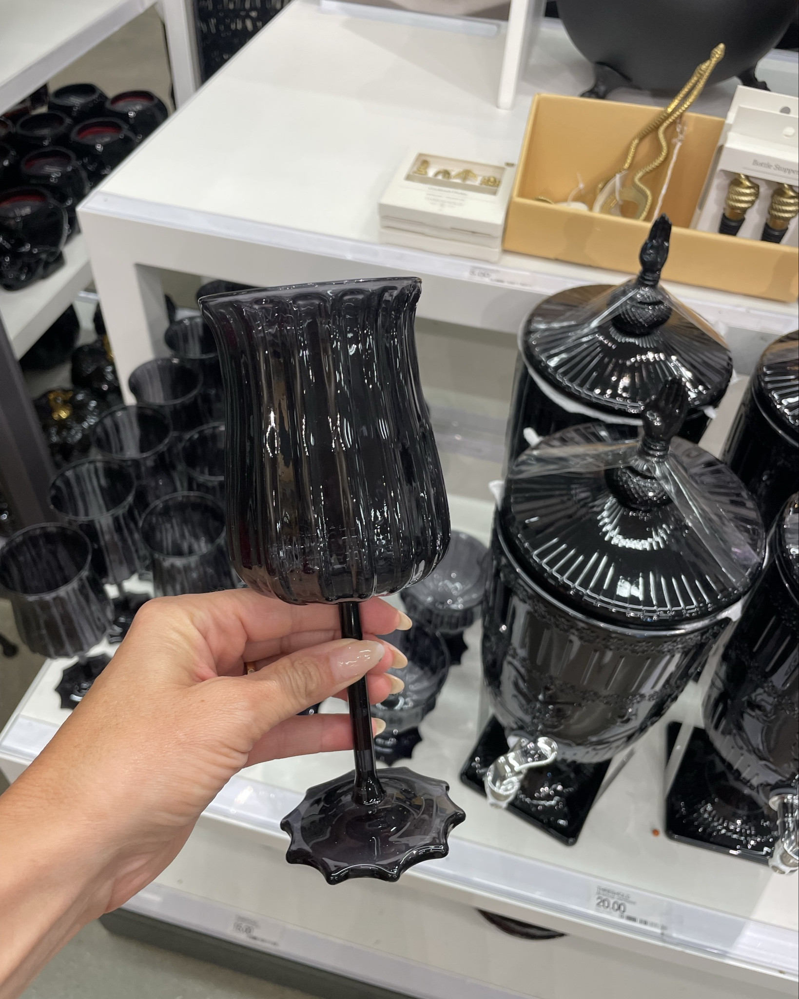 Eat, drink, and be scary. Perfect for an adult Halloween party or cocktail hour 

#LTKParties #LTKHome #LTKSeasonal