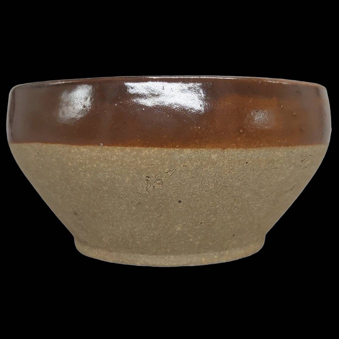 Small to Medium size Antique French Stoneware Mixing Bowl, Beige Stone Bowl, Farmhouse Stone Bowl... | Etsy (US)