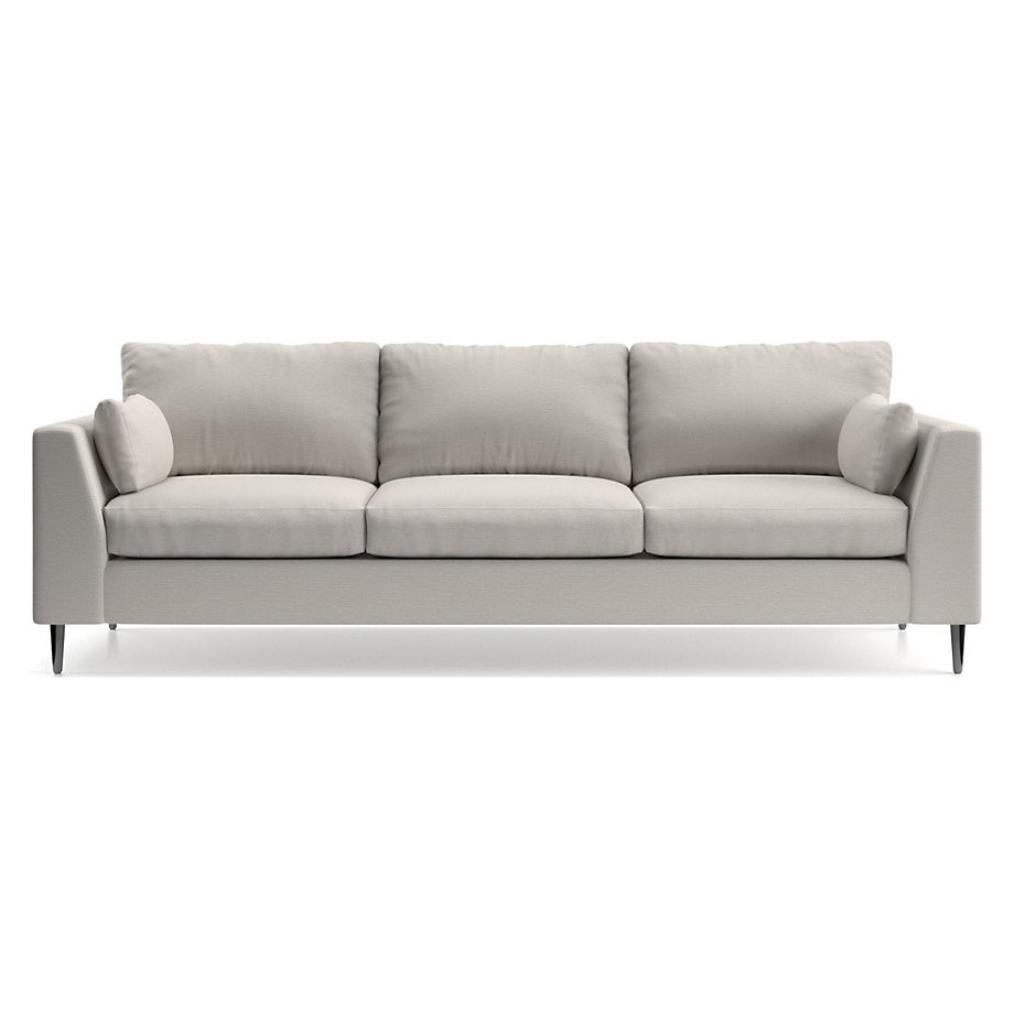 Avondale Sofa with Metal Leg + Reviews | Crate & Barrel | Crate & Barrel