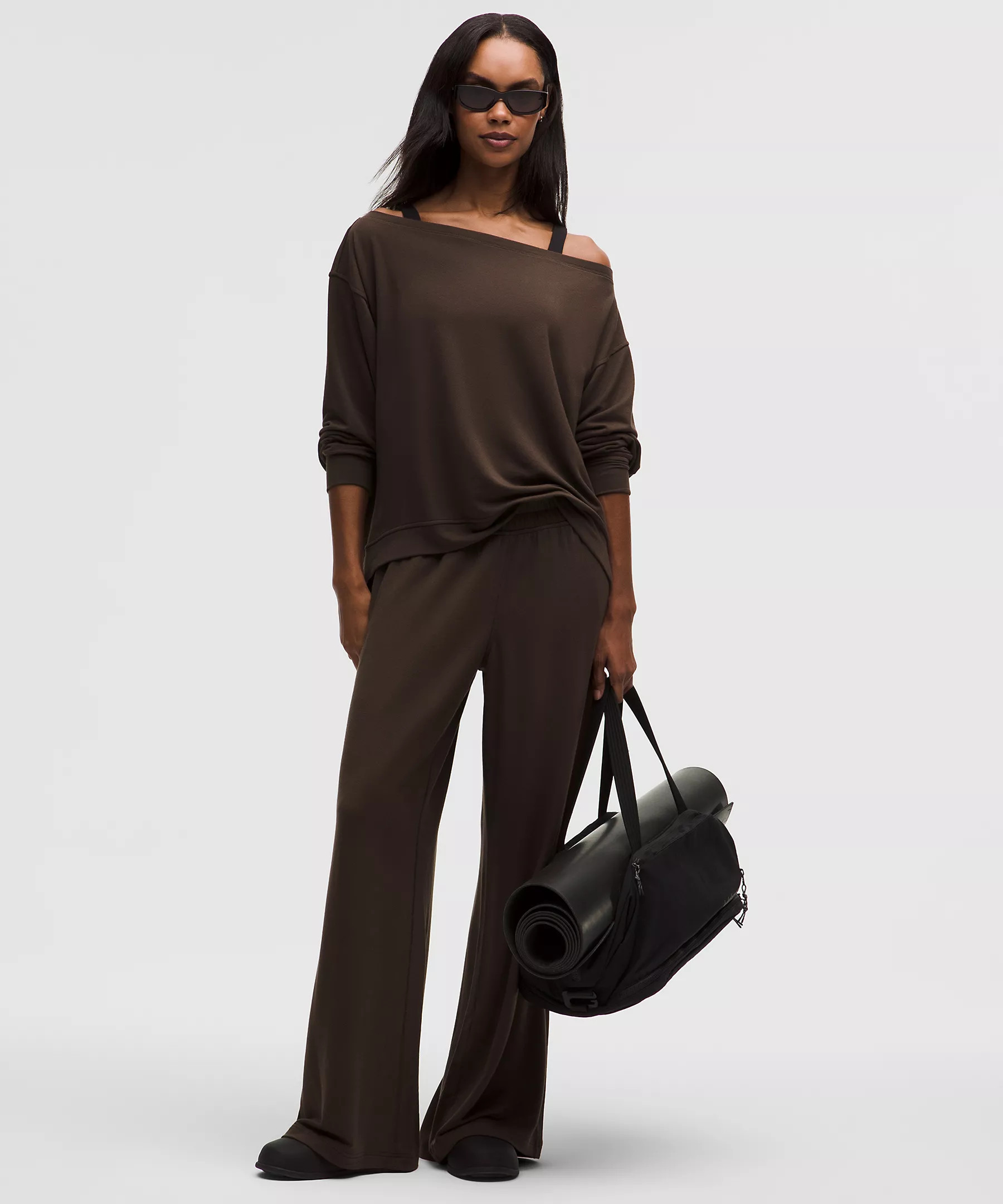 BeCalm Mid-Rise Wide-Leg Pant | Lululemon (US)