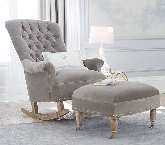 Radcliffe Rocker &#38; Ottoman | Pottery Barn Kids