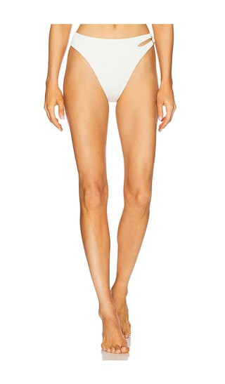 Jolie Bikini Bottom in Firenze White | Revolve Clothing (Global)