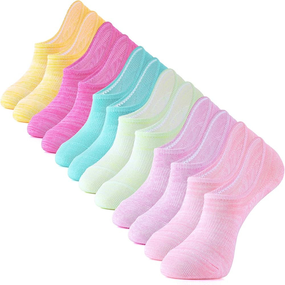 IDEGG No Show Socks Womens and Men Low Cut Ankle Short Anti-slid Athletic Running Novelty Casual ... | Amazon (US)