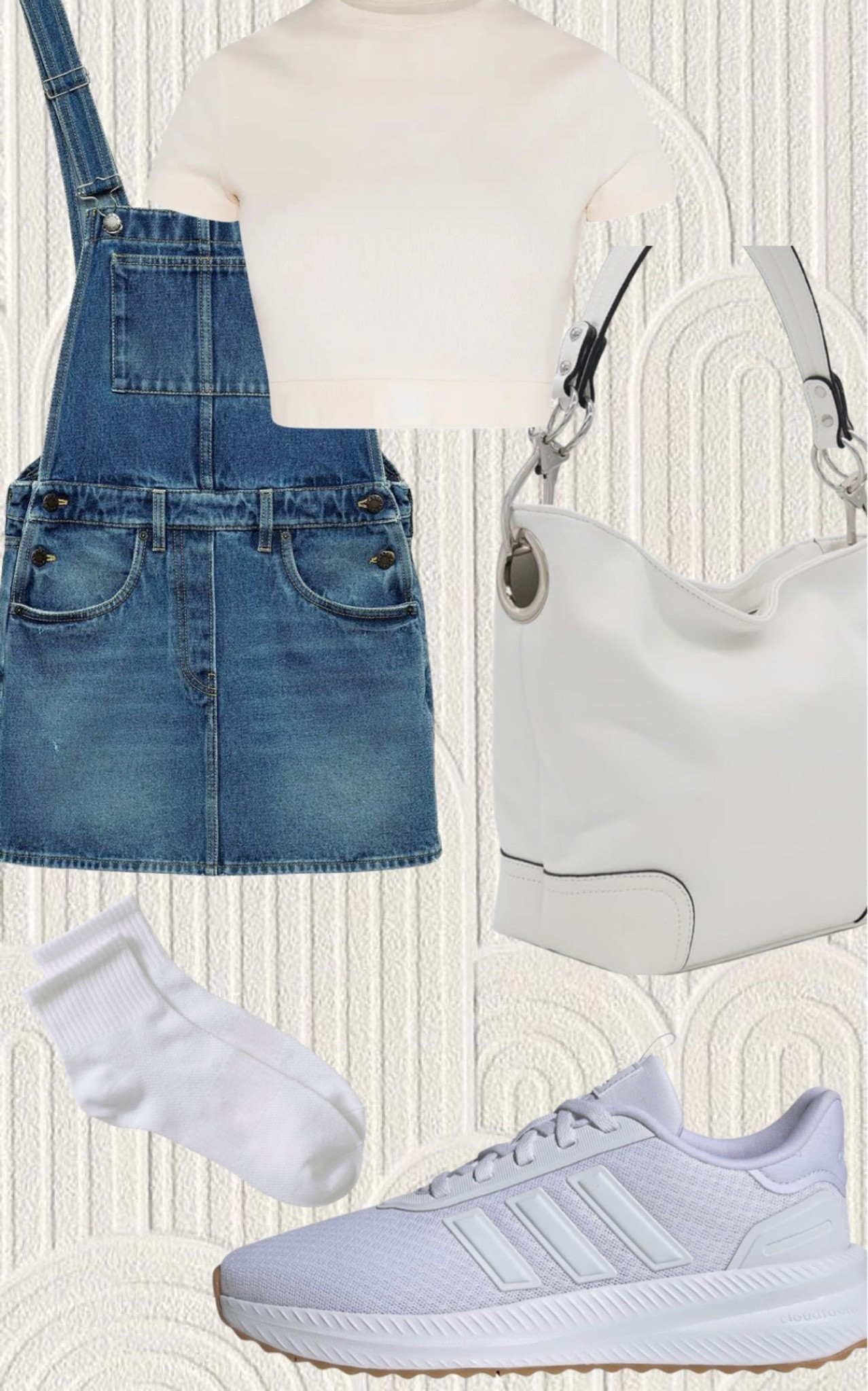 Preppy everyday look 
Overalls and sneakers

#LTKActive
