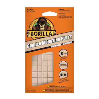 Gorilla 2 oz. Mounting Putty 102893 - The Home Depot | The Home Depot