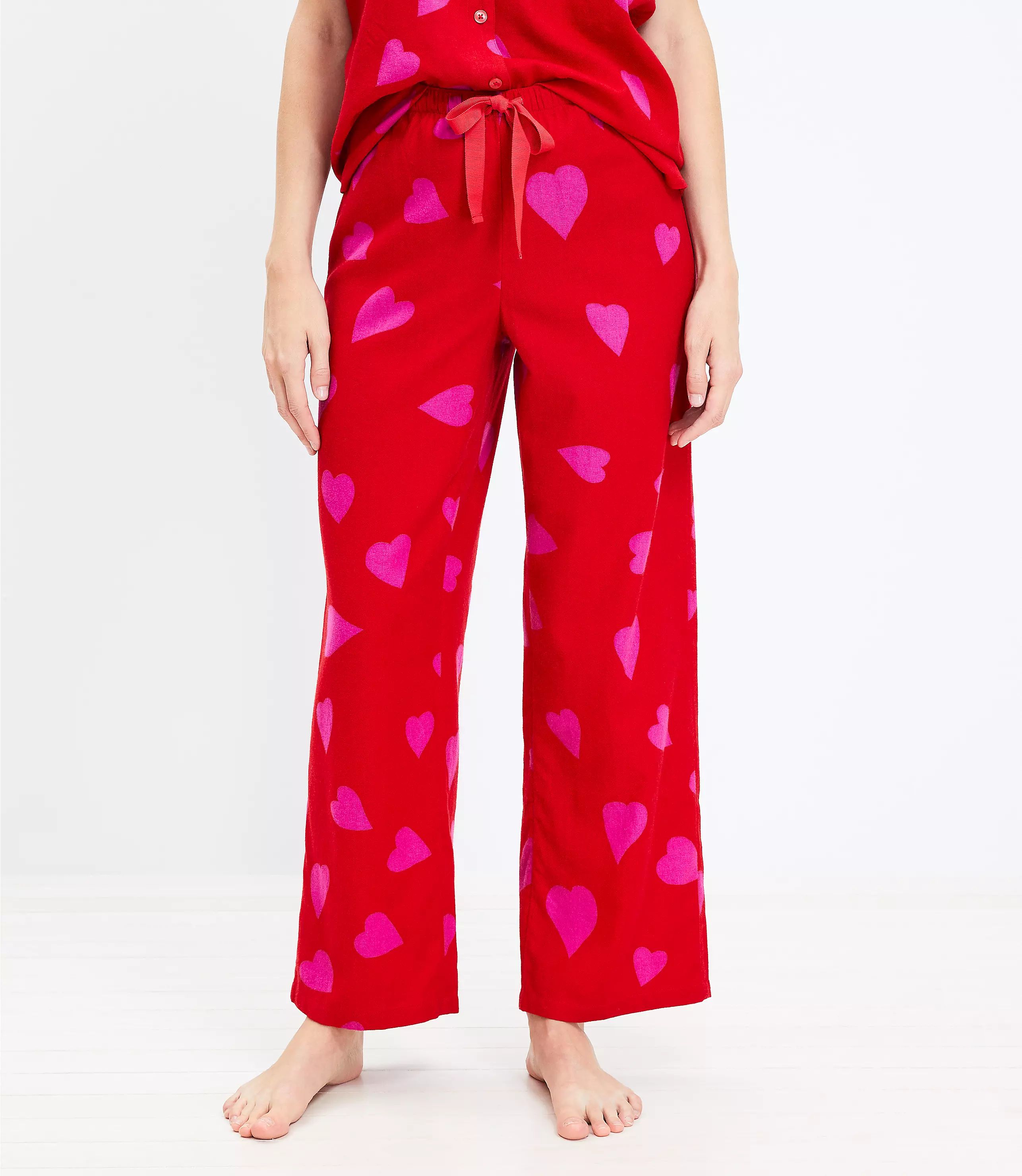 Heart Pajama Pants | LOFT