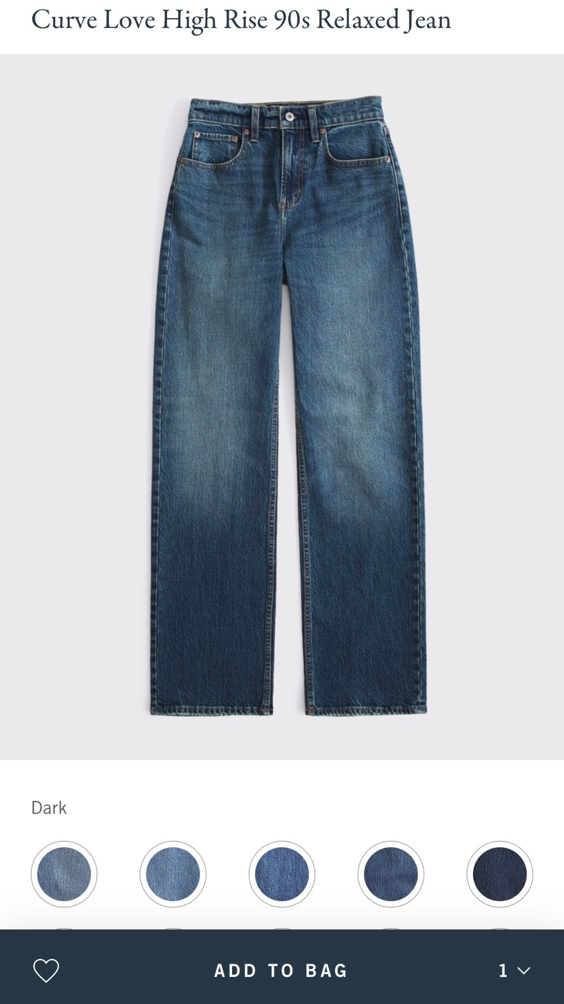 Abercrombie sale is happening now ‼️
And I just ordered these bad boys 😊 size 28 for a more loose fitting. 

#LTKOver40 #LTKootd #LTKSaleAlert